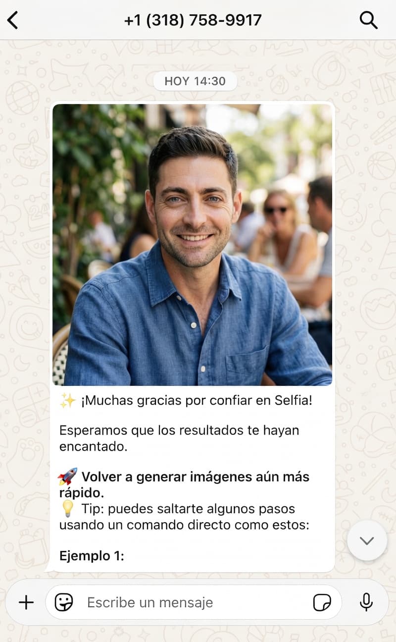 Resultados de fotos en Selfia